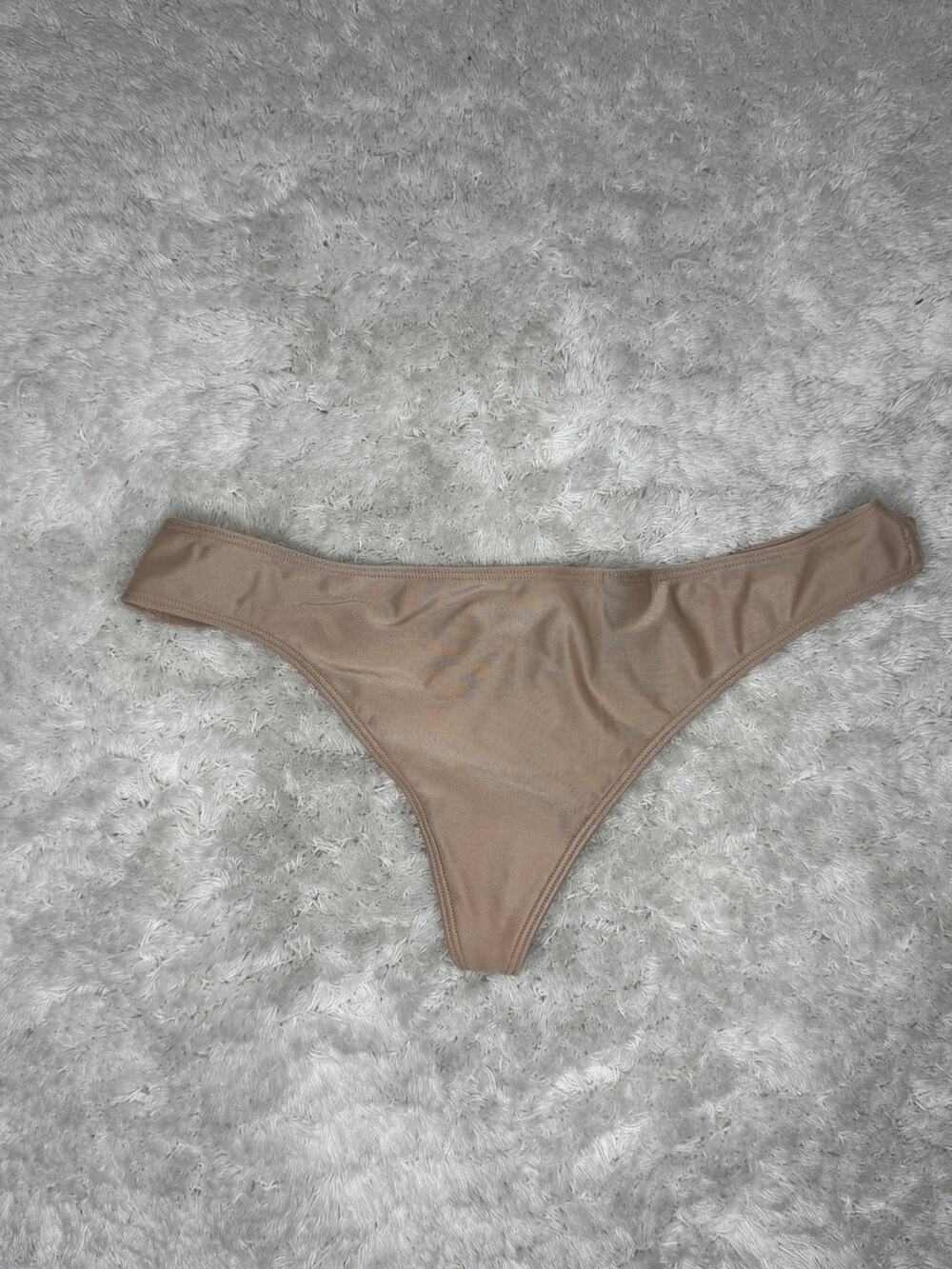 Victoria’s Secret Nude Strappy Back V-String Thong Panty XS